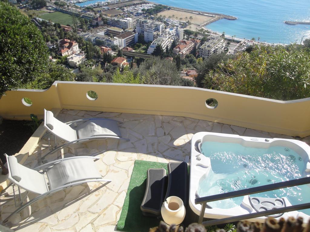 Les Citronniers D'Azur Villa Menton Bilik gambar